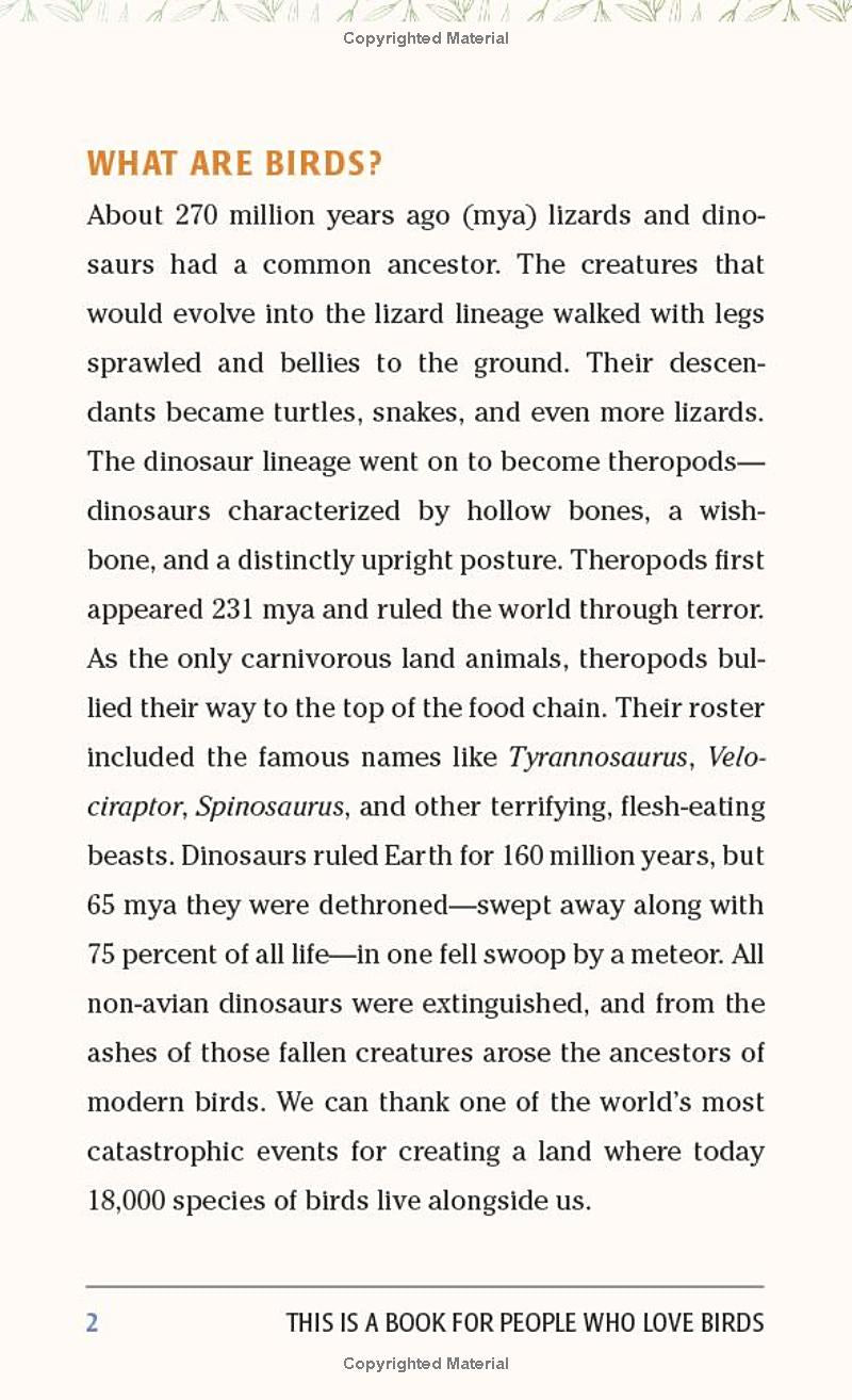 This Book is for People Who Love Birds