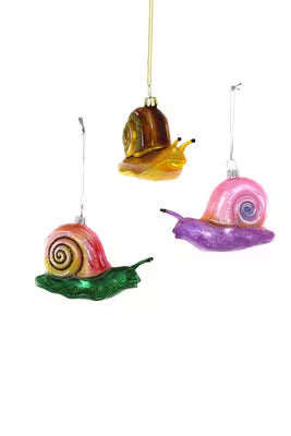 Fern Snail Ornament