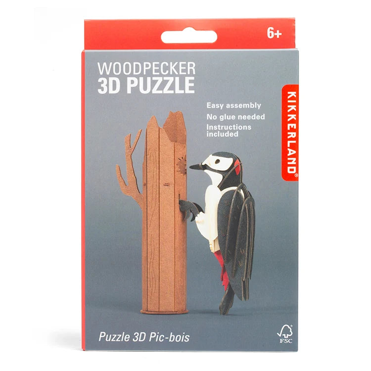 3D Woodpecker Puzzle