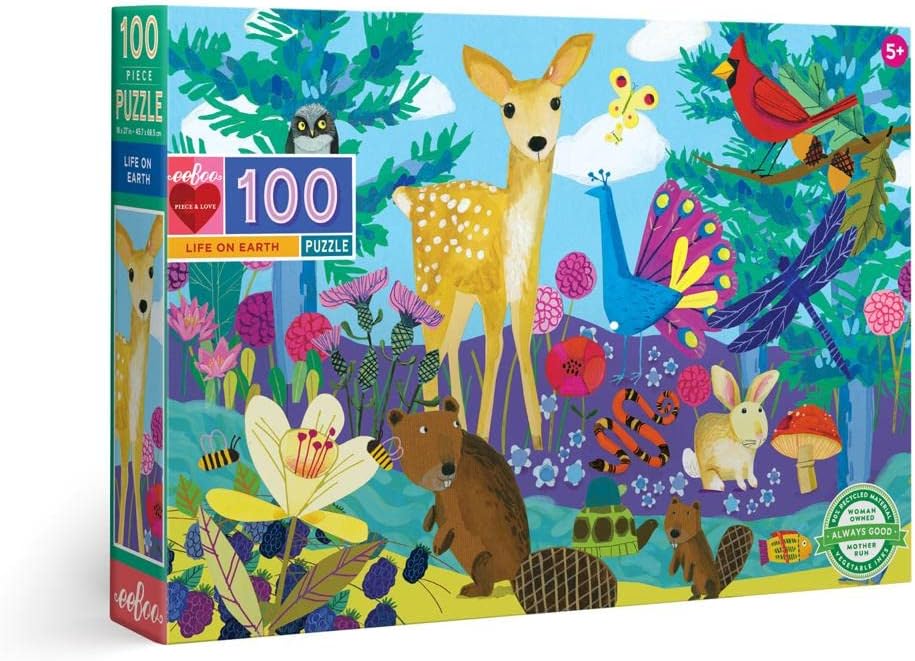 Life on Earth, 100 Piece Puzzle