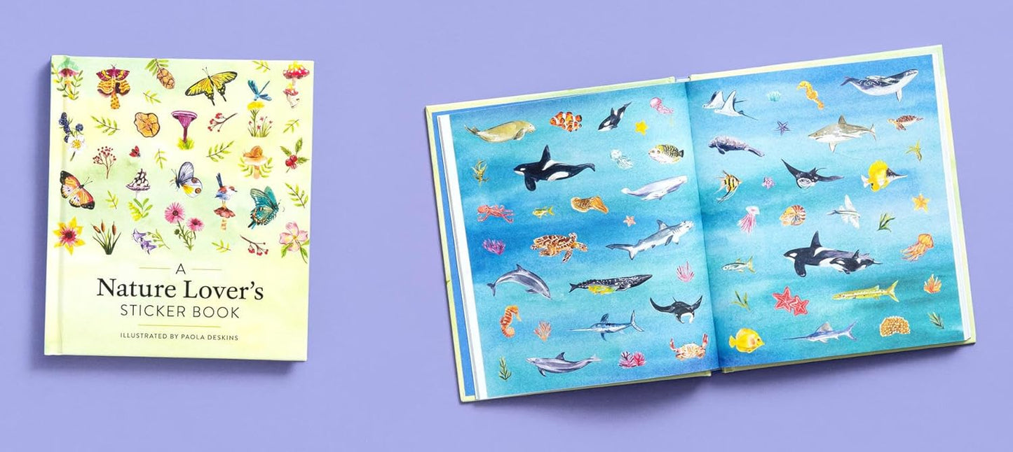 A Nature Lover's Sticker Book