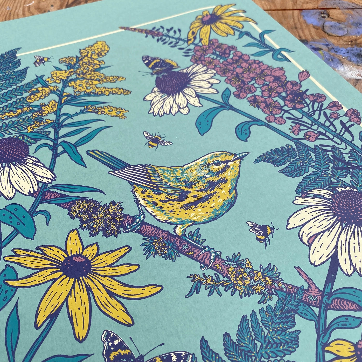 Prairie Warbler Print