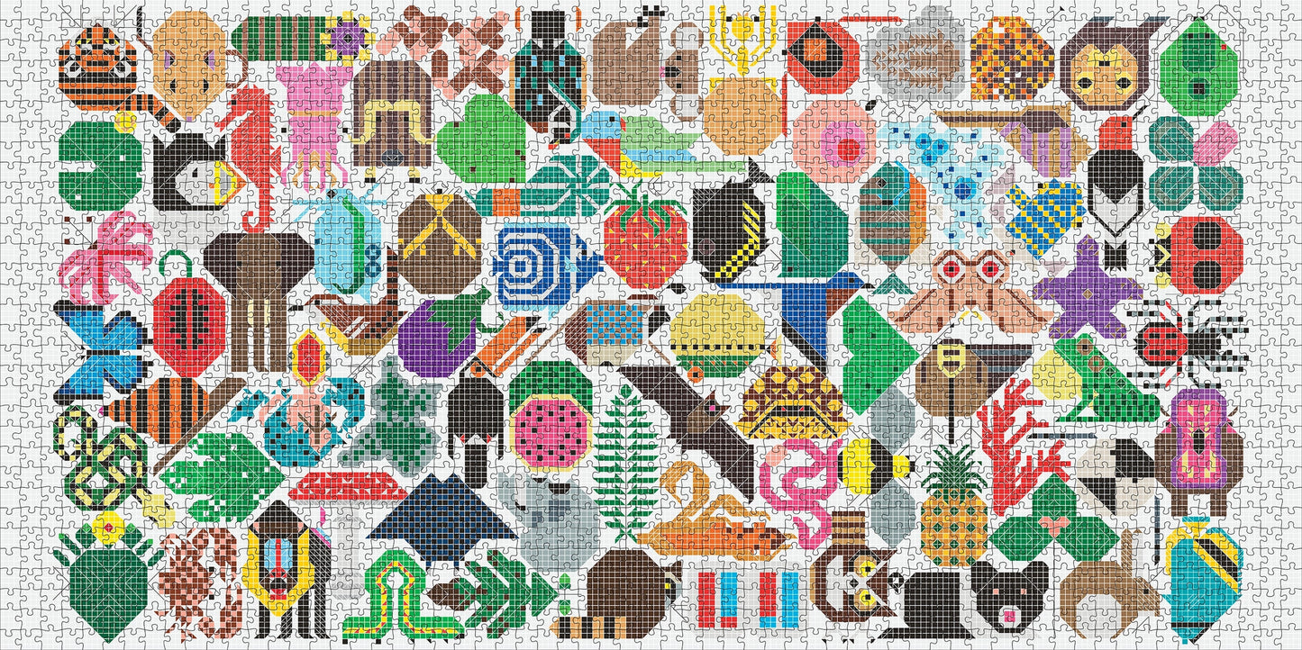 Charley Harper: Web of Life 2000-Piece Puzzle