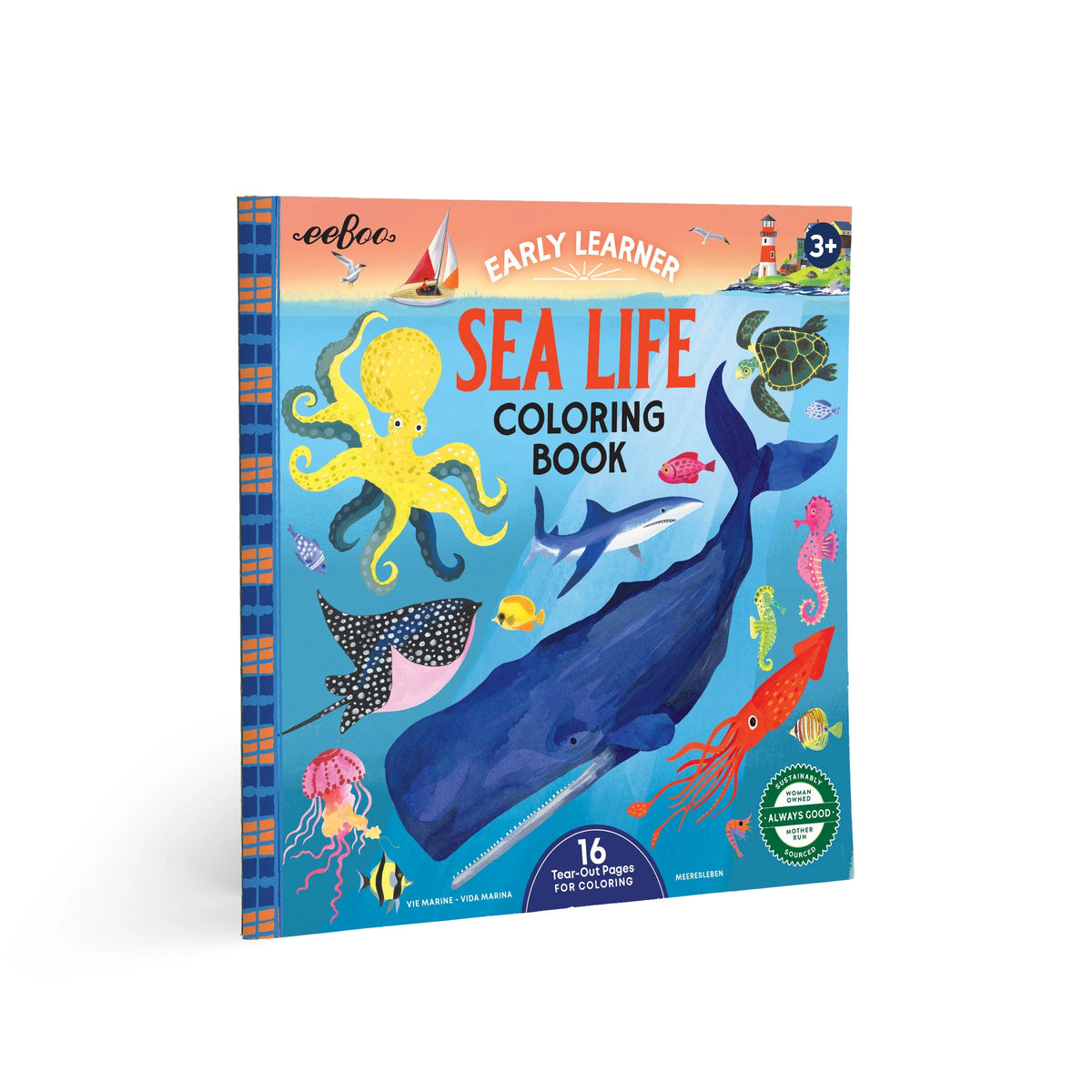 Sea Life Coloring Book