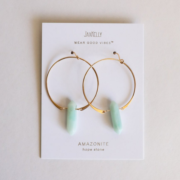 Crystal Hoops