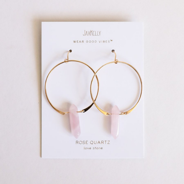 Crystal Hoops