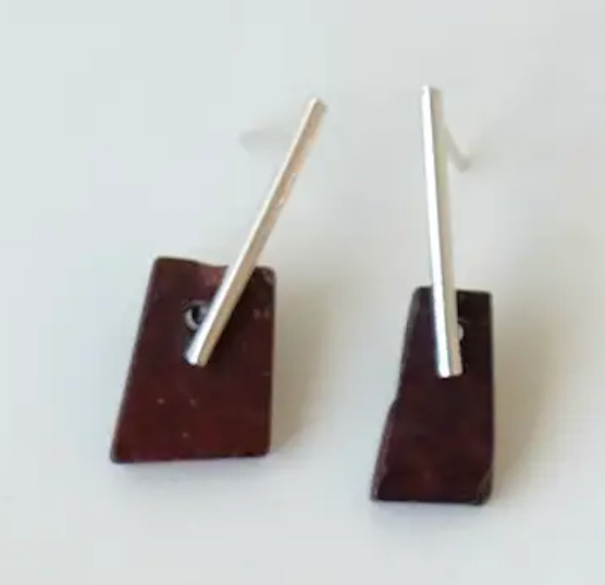 Stick and Stone Earrings