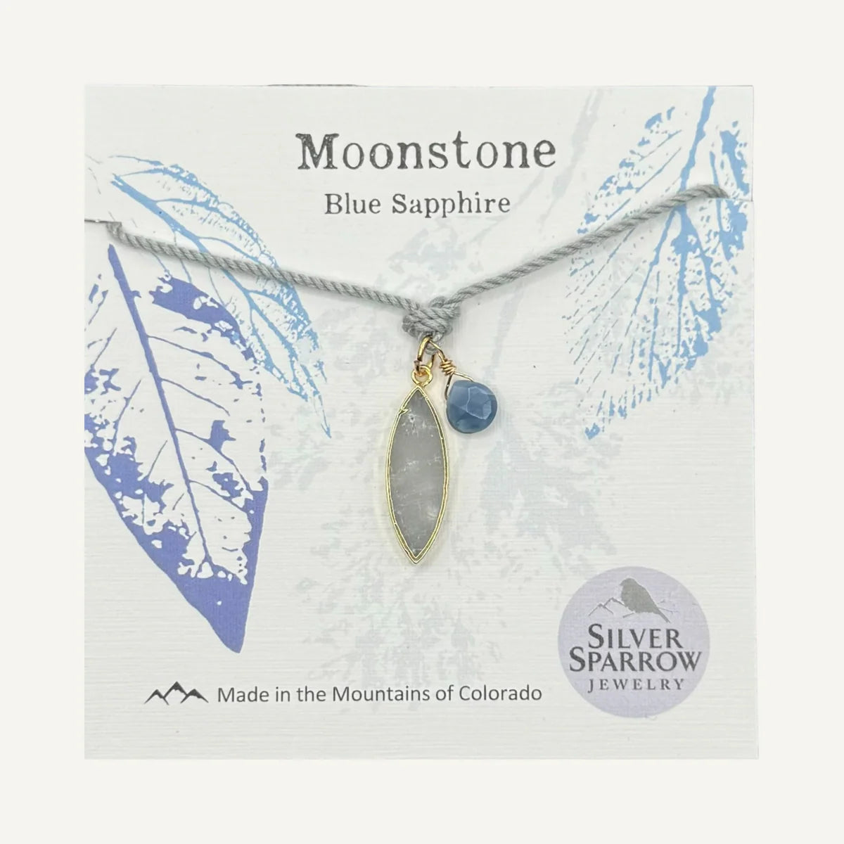 Elongated Drop Necklace