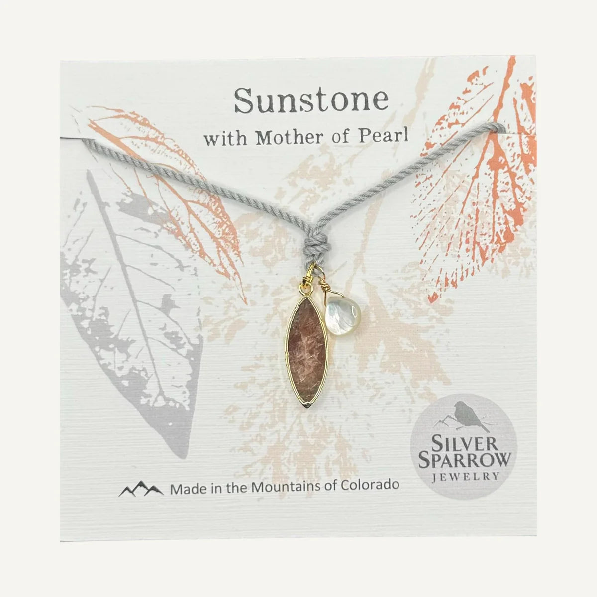 Elongated Drop Necklace