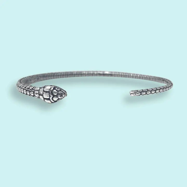 Open Snake Bangle Bracelet