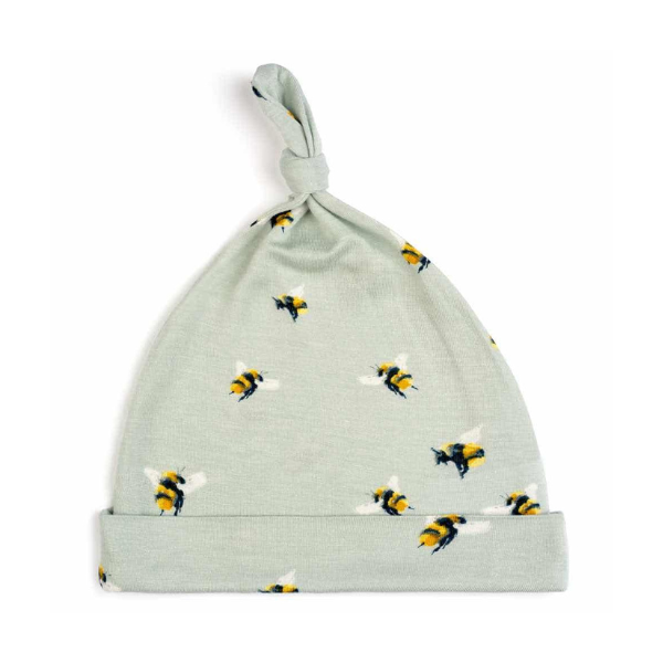 Bamboo Knotted Beanie Hat