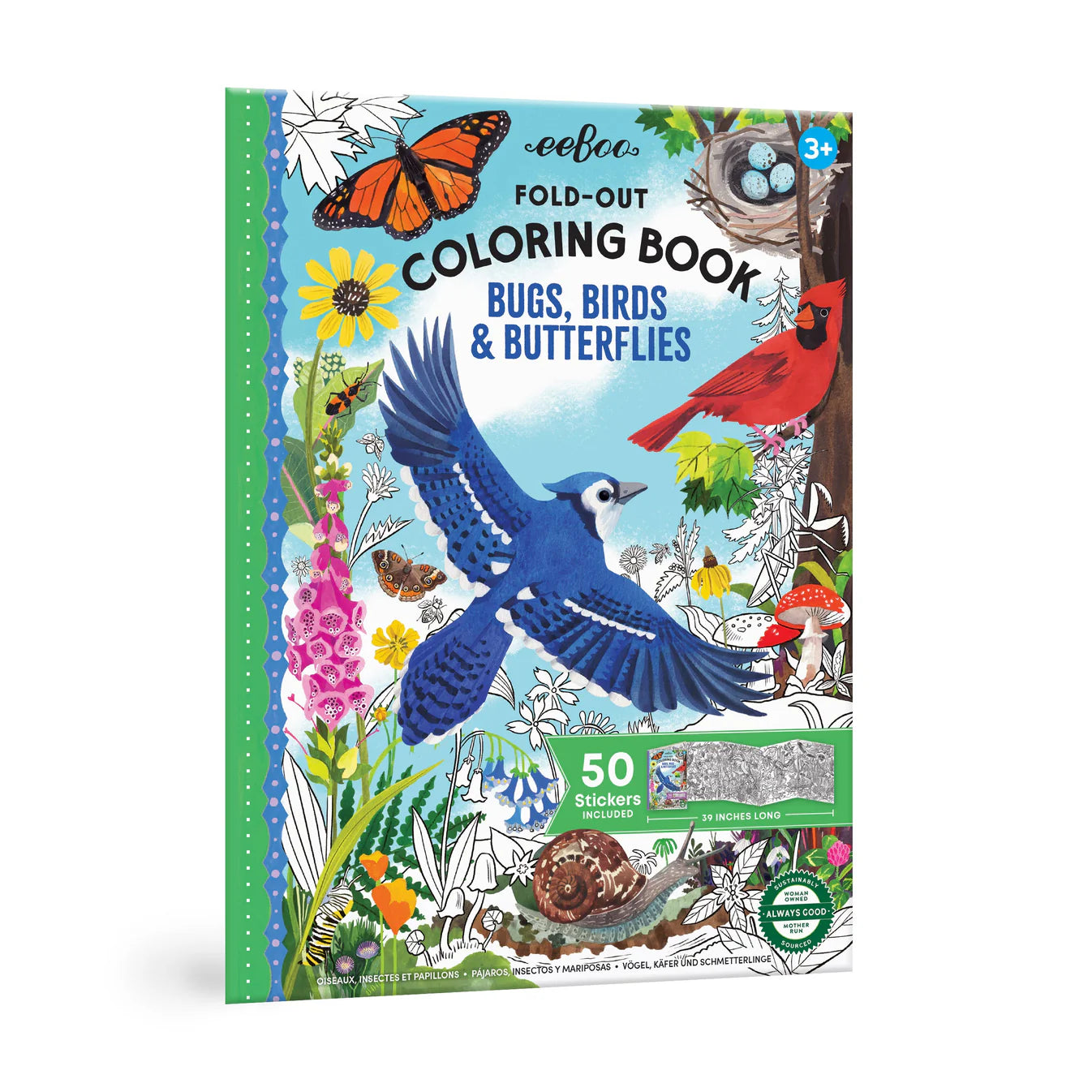 Fold Out Coloring Book