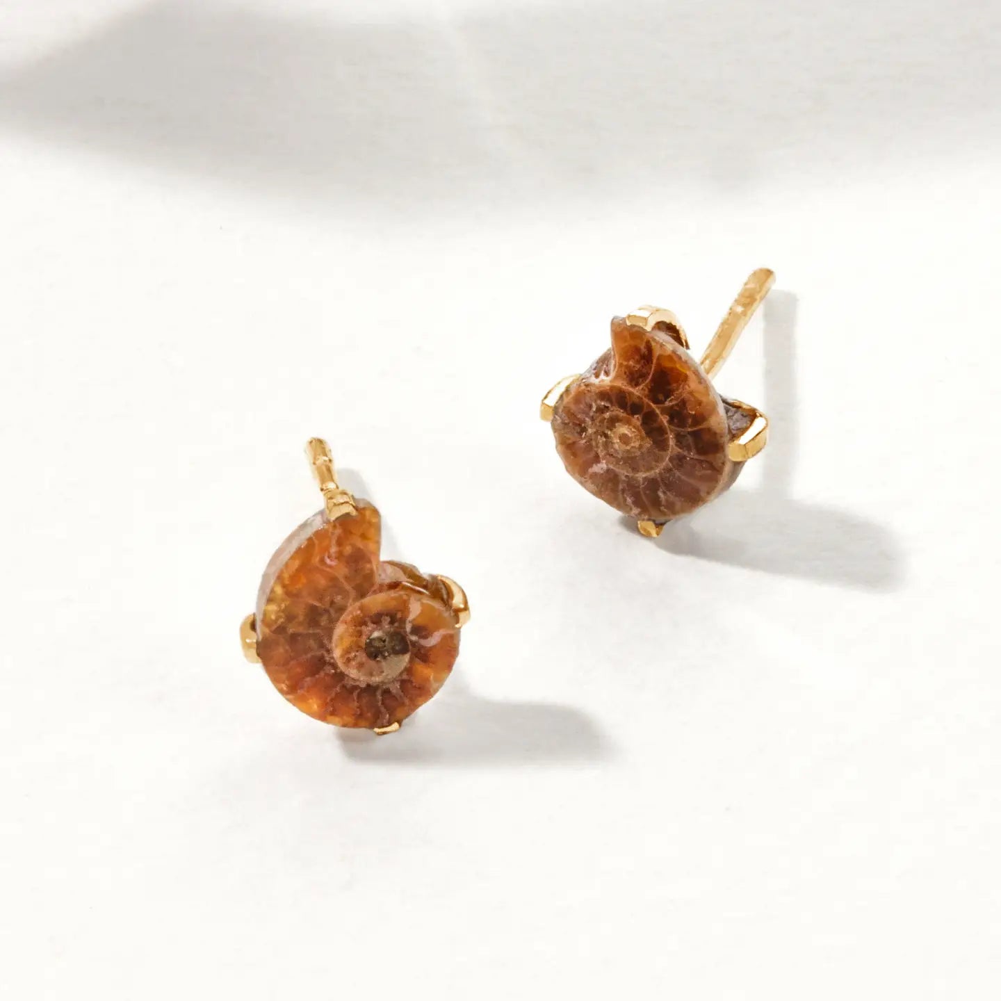 Raw Gem Post Earrings
