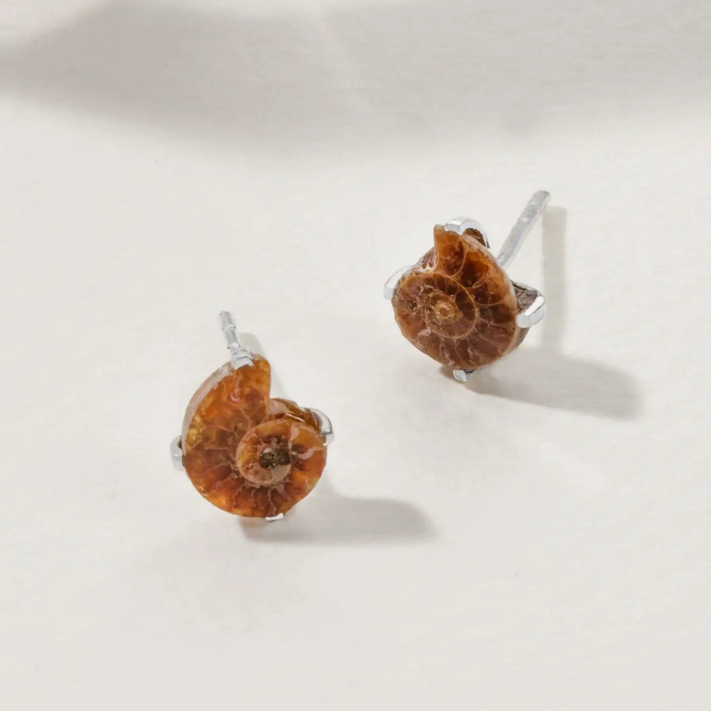 Raw Gem Post Earrings