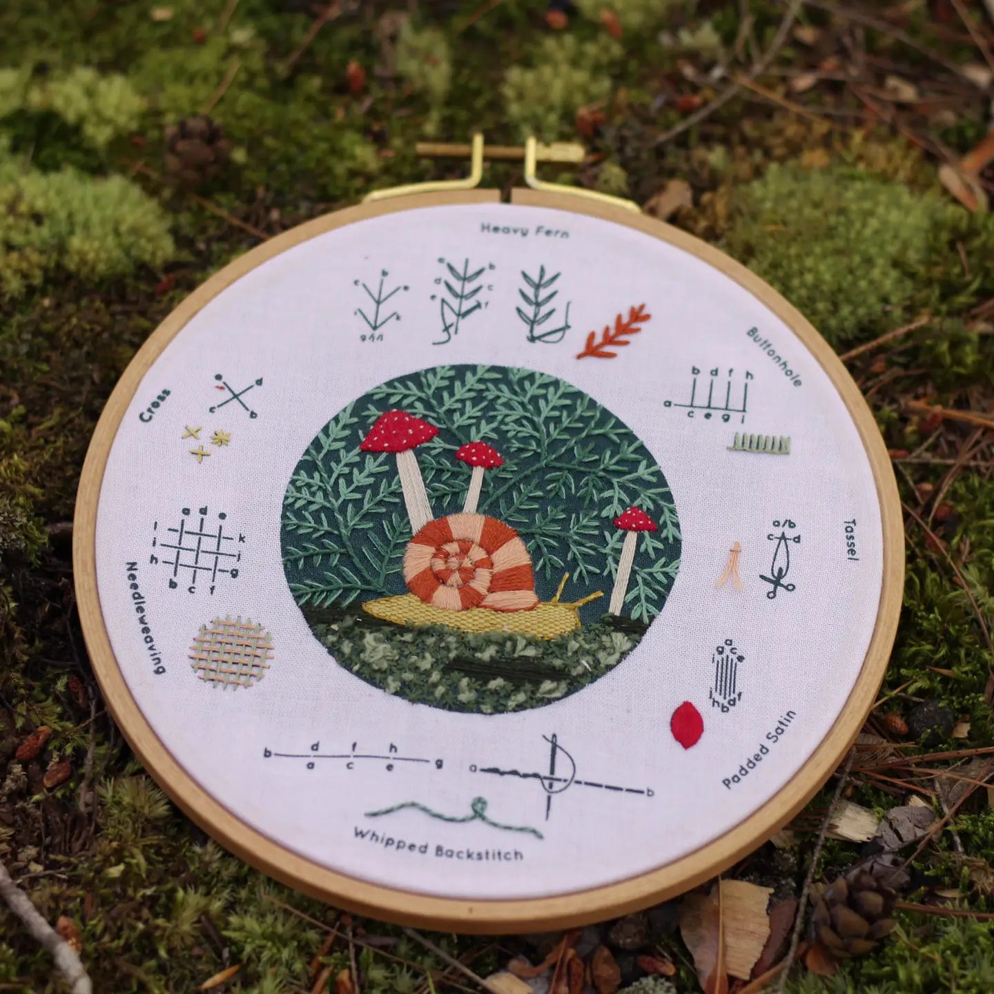 Embroidery Stitch Sampler