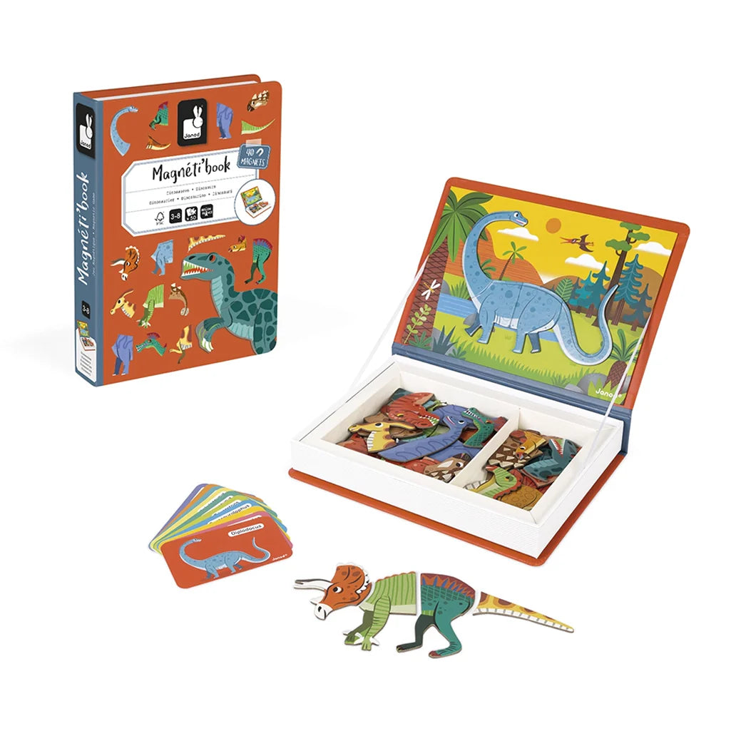 Dinosaur Magneti Book