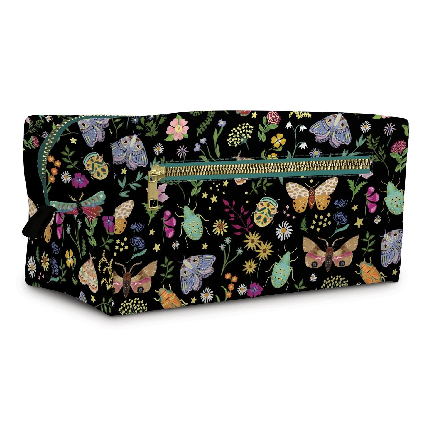 Midnight Garden Loaf Cosmetic Bag