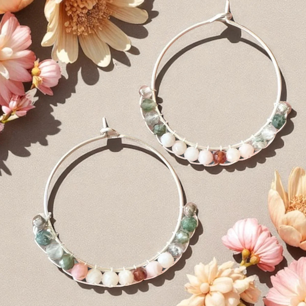 Woven Hoop Earrings