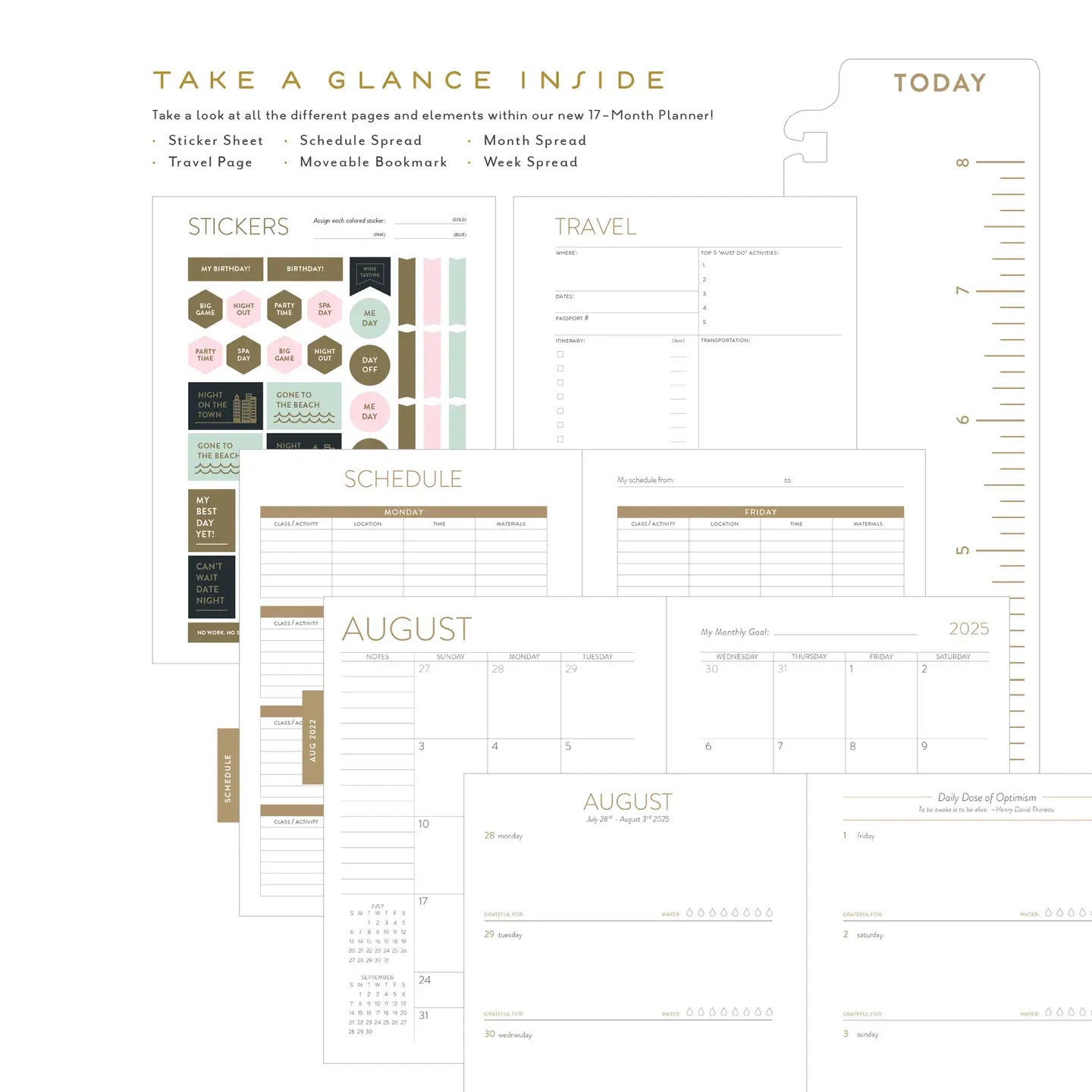 Seedlings 17 Month Planner