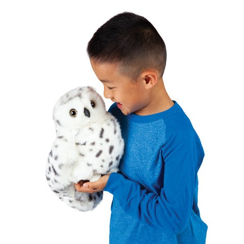 Snowy Owl Hand Puppet