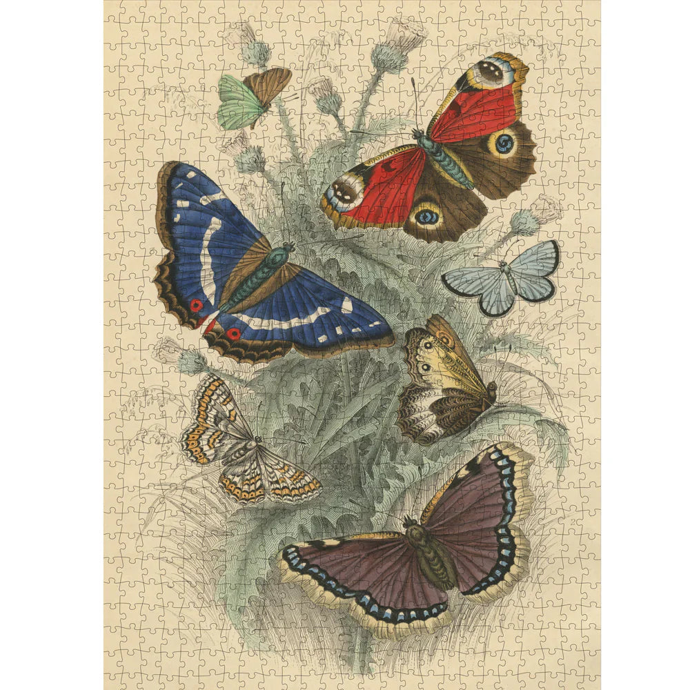 John Derian Dancing Butterflies Puzzle