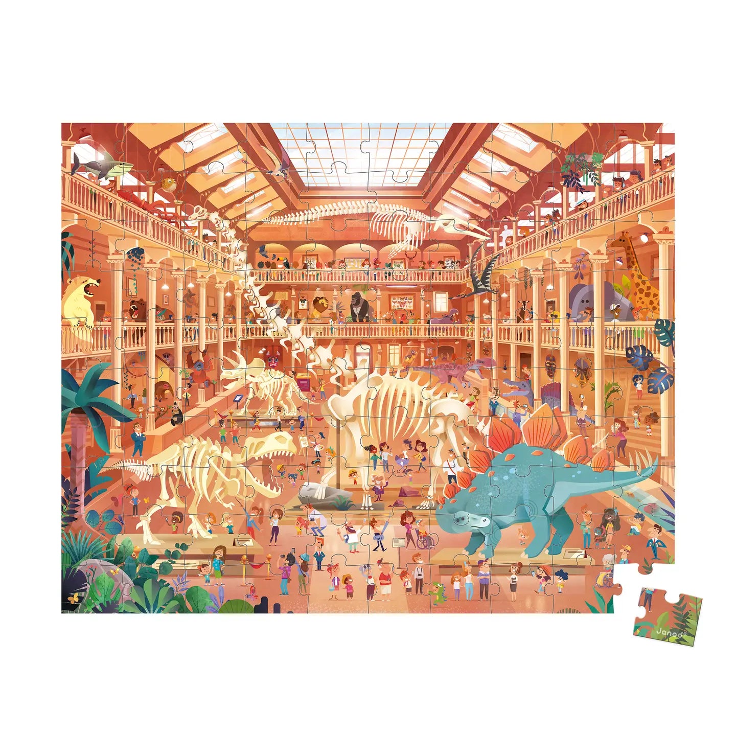 Natural History Museum 100 Piece Puzzle