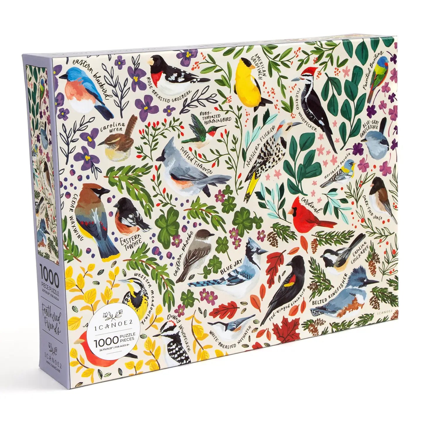 Feathered Friends Puzzle, 1000 Pieces