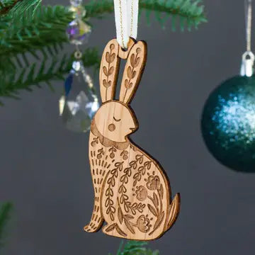 Animal Wooden Ornaments