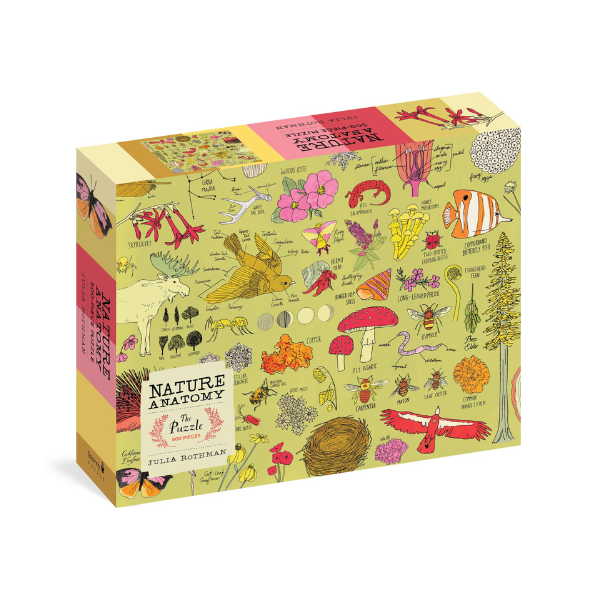 Nature Anatomy 500 Piece Puzzle