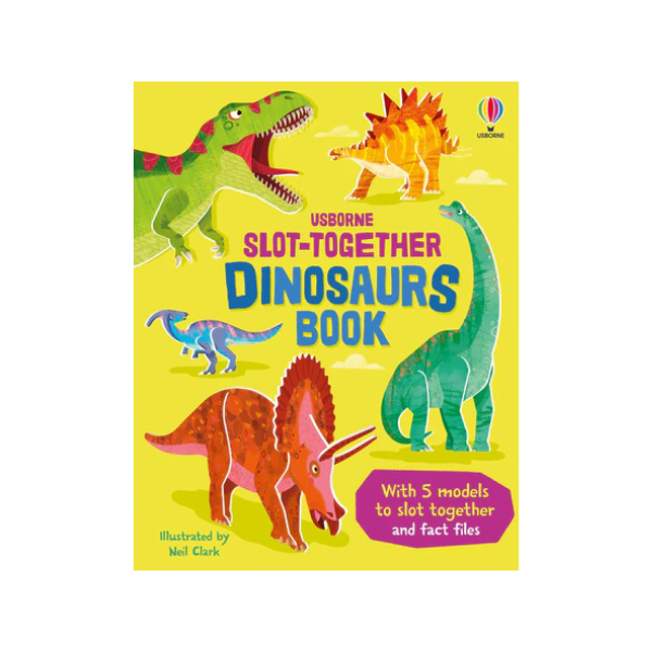 Slot-Together Dinosuars Book