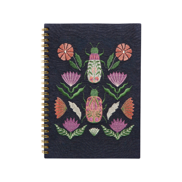 Embroidered Notebook