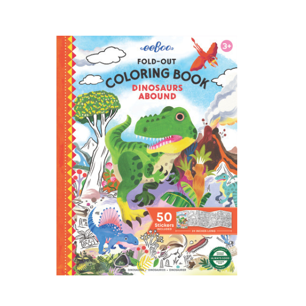 Fold Out Coloring Book