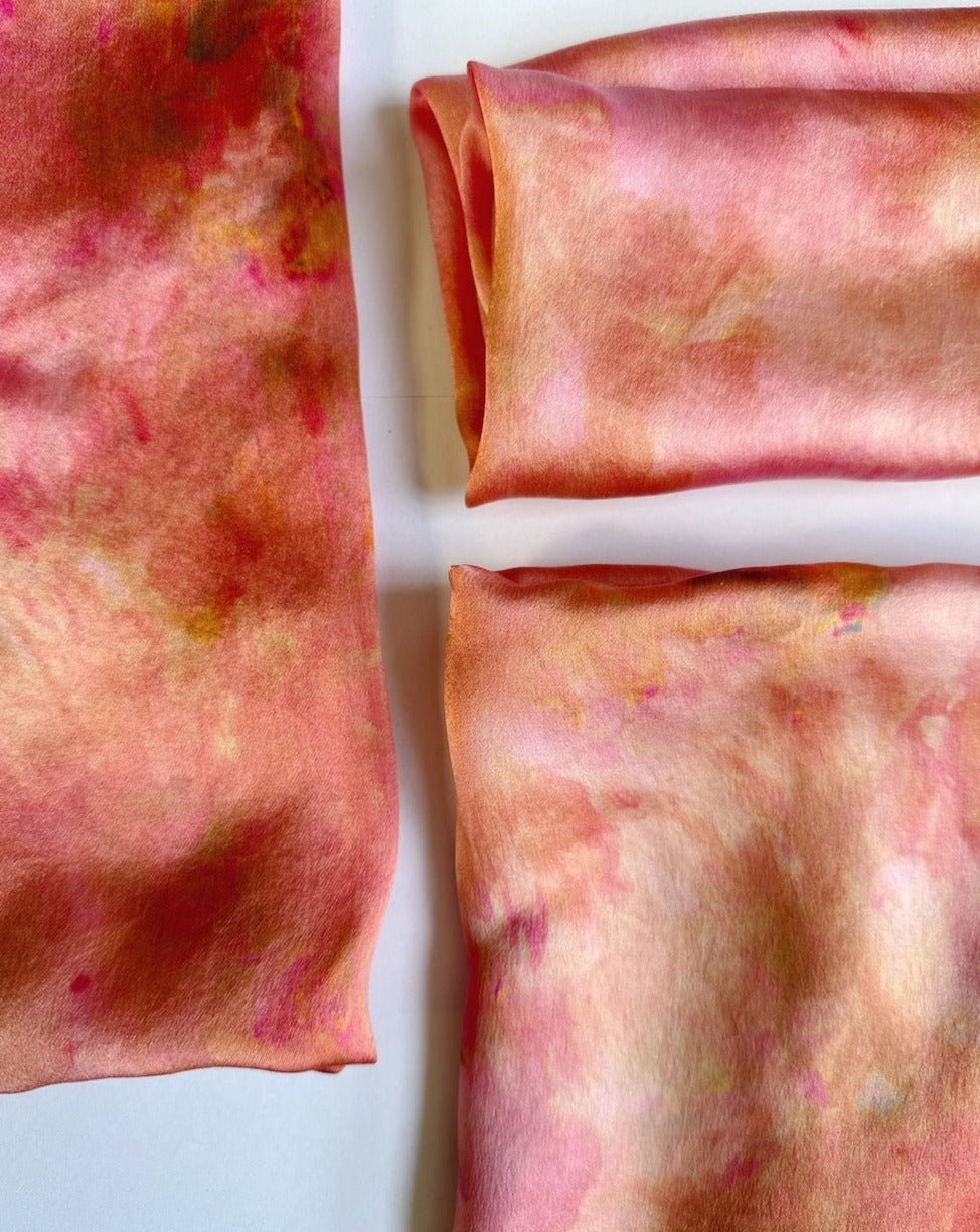 Hand Dyed Silk Scarf