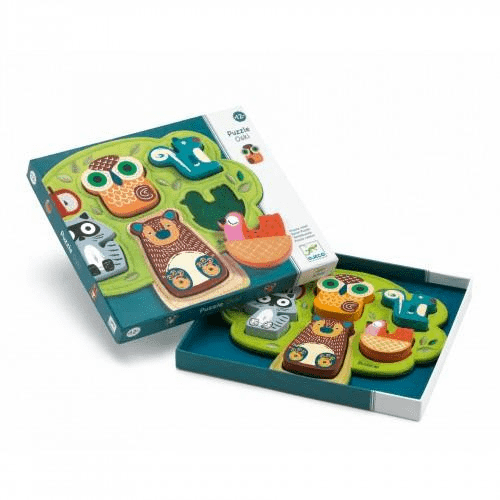 Wooden Puzzles Oski - Gold Leaf