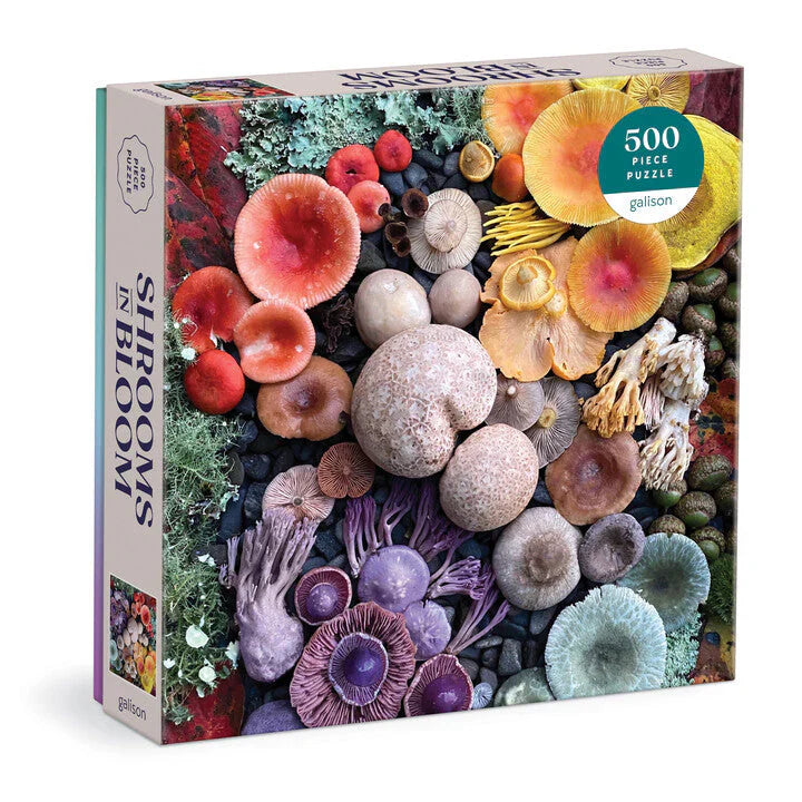 Shrooms in Bloom Puzzle, 500 Pieces