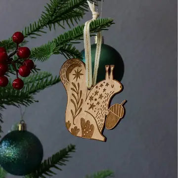 Animal Wooden Ornaments