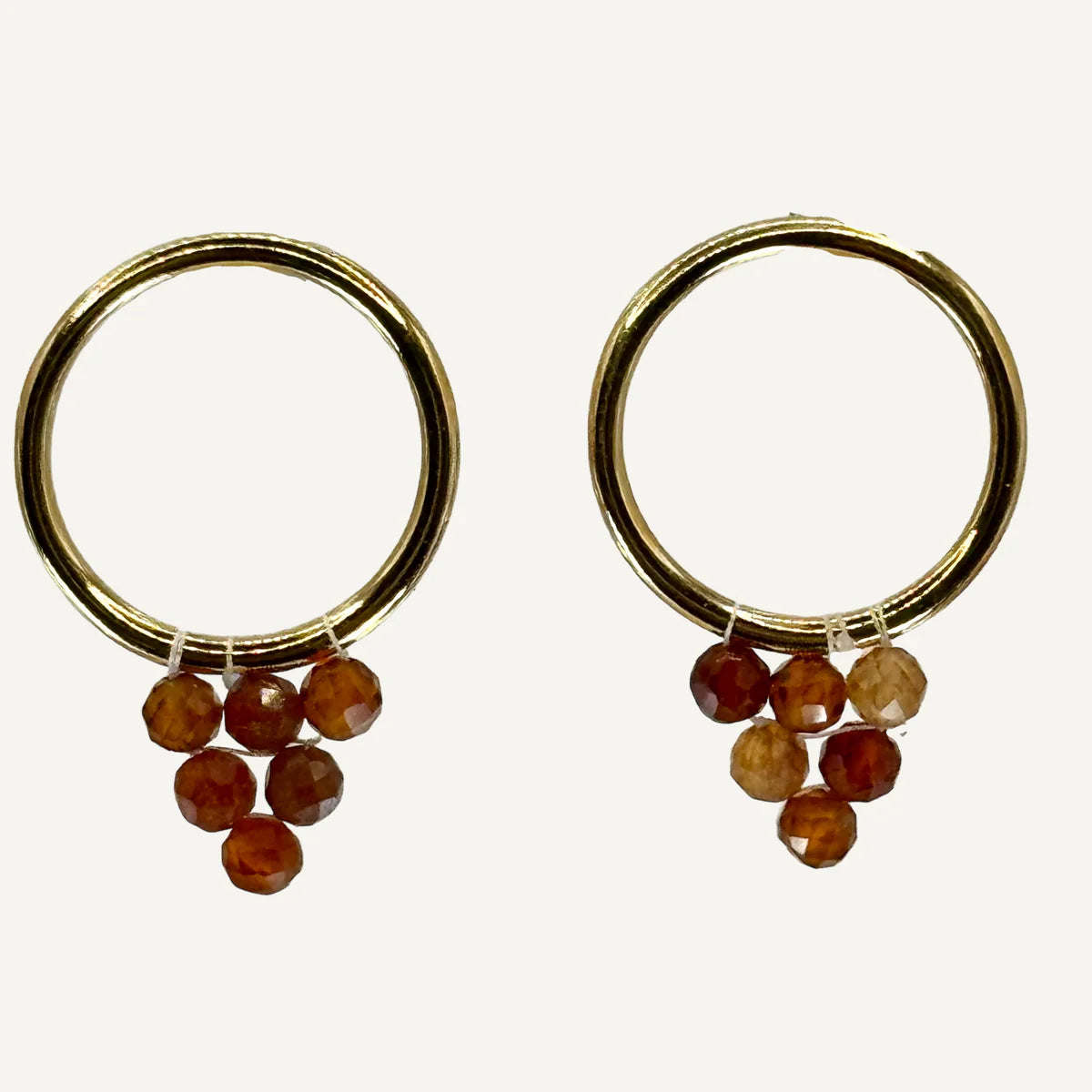 Woven Picot Stud Earrings