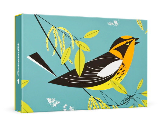 Charley Harper: Blackburnian Warbler Small Boxed Cards