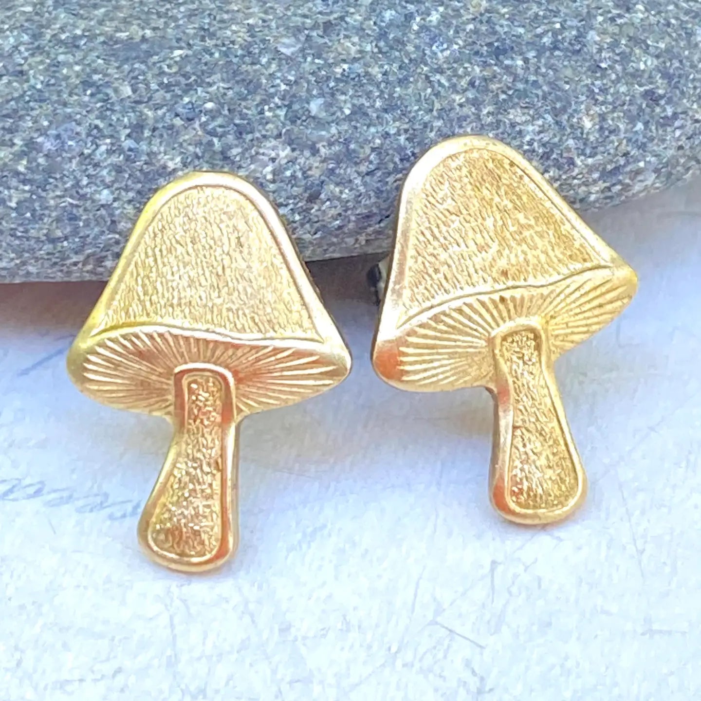 Mushroom Stud Earrings