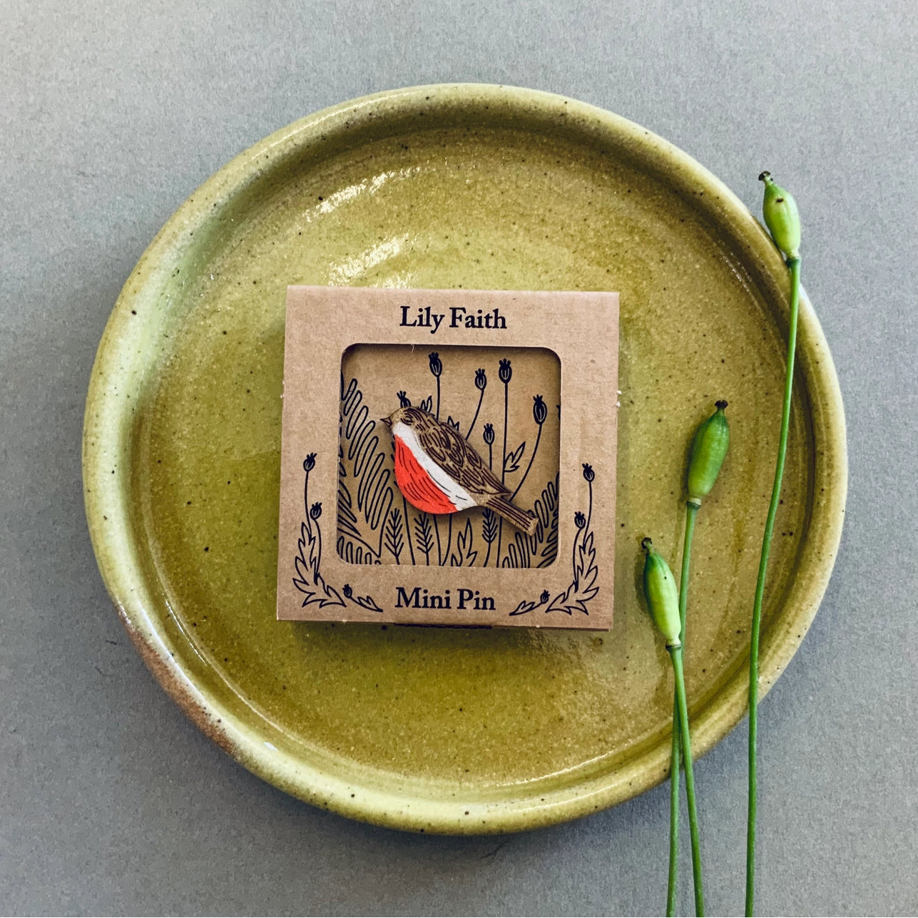 Mini Pin Brooch