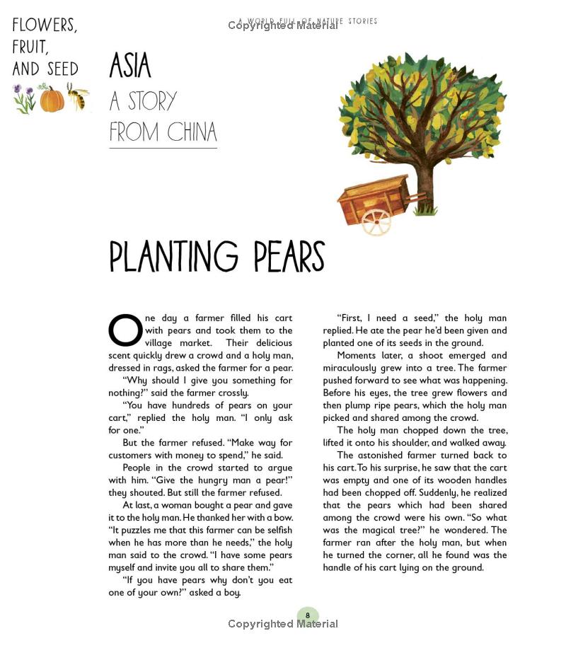 A World Full of Nature Stories: 50 Folk Tales and Legends