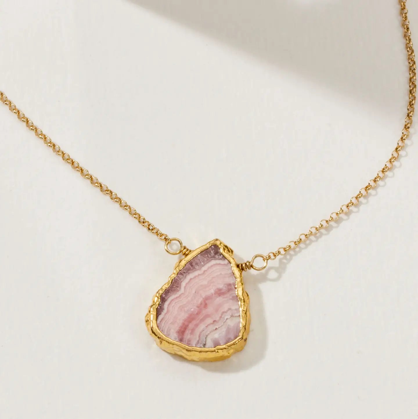 Earth, Wind, and Fire Stone Necklace
