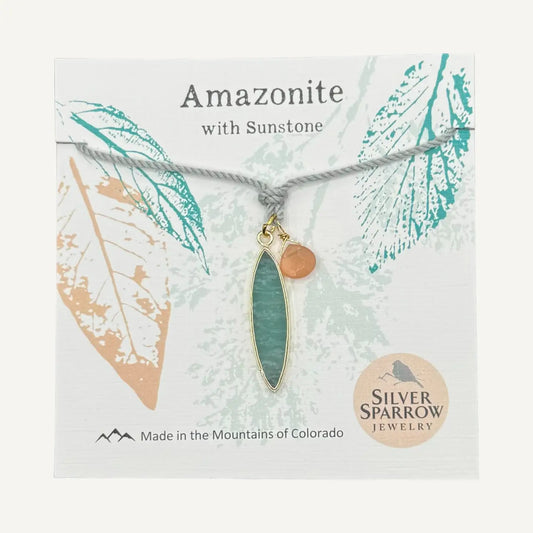 Elongated Drop Necklace