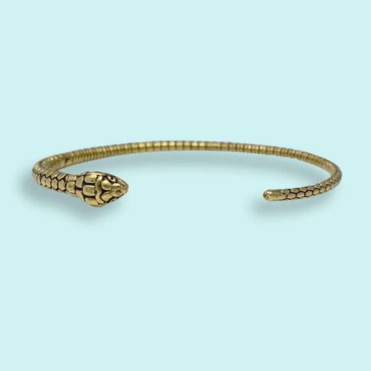 Open Snake Bangle Bracelet