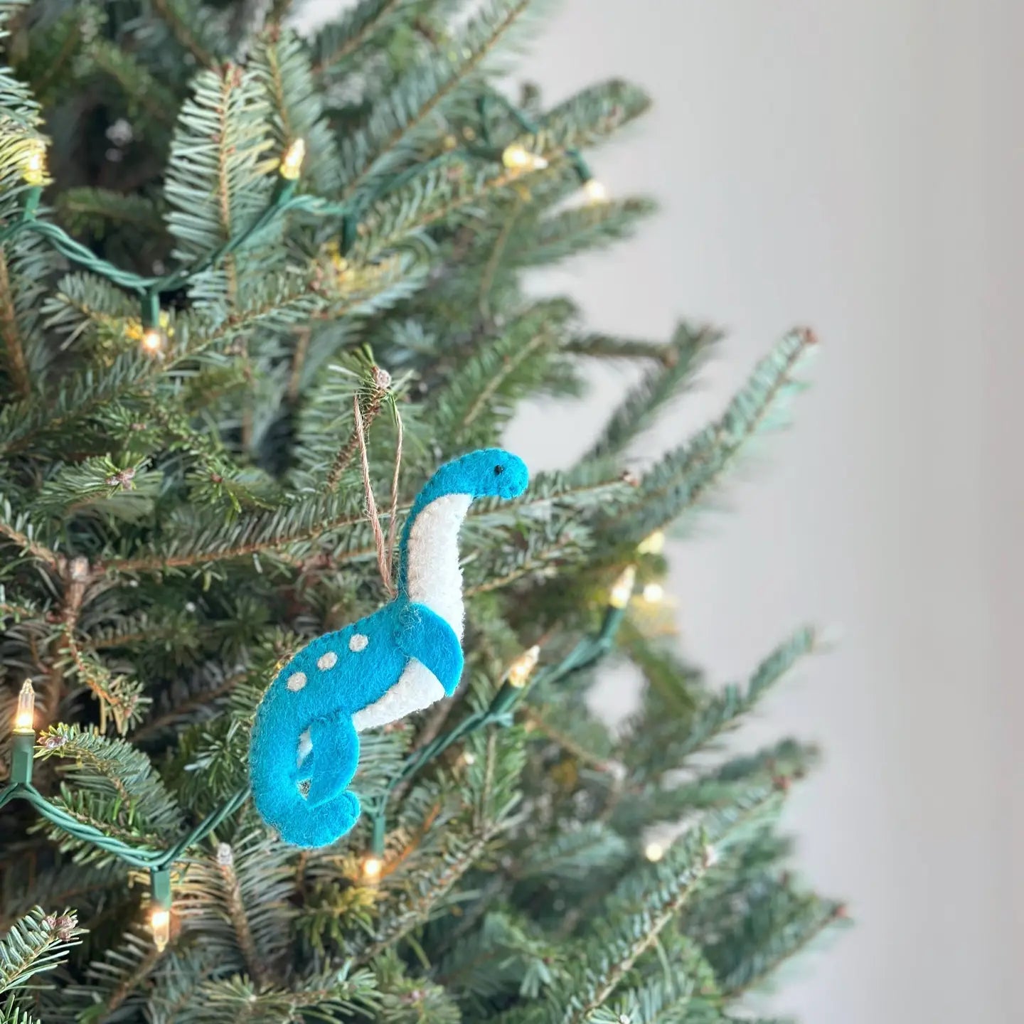 Felt Dinosaur Ornament