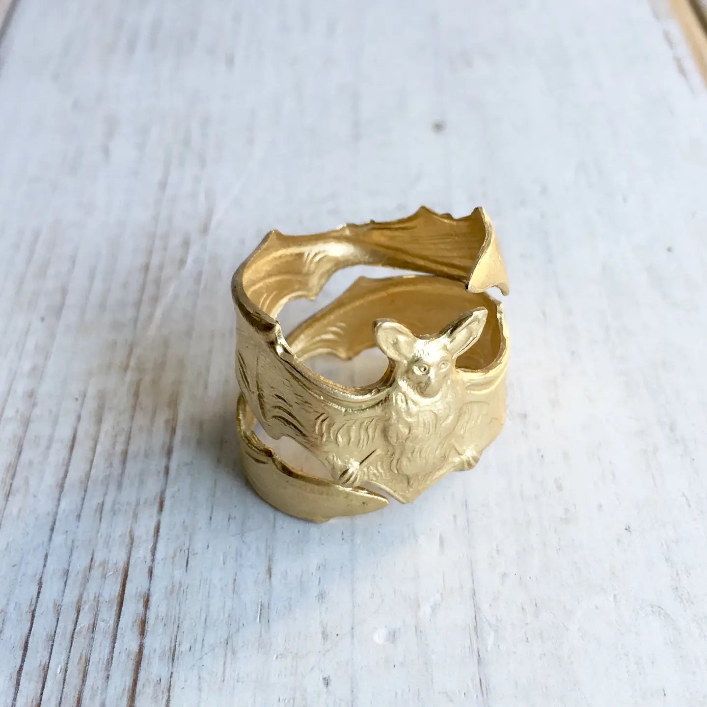 Bat Wrap Ring