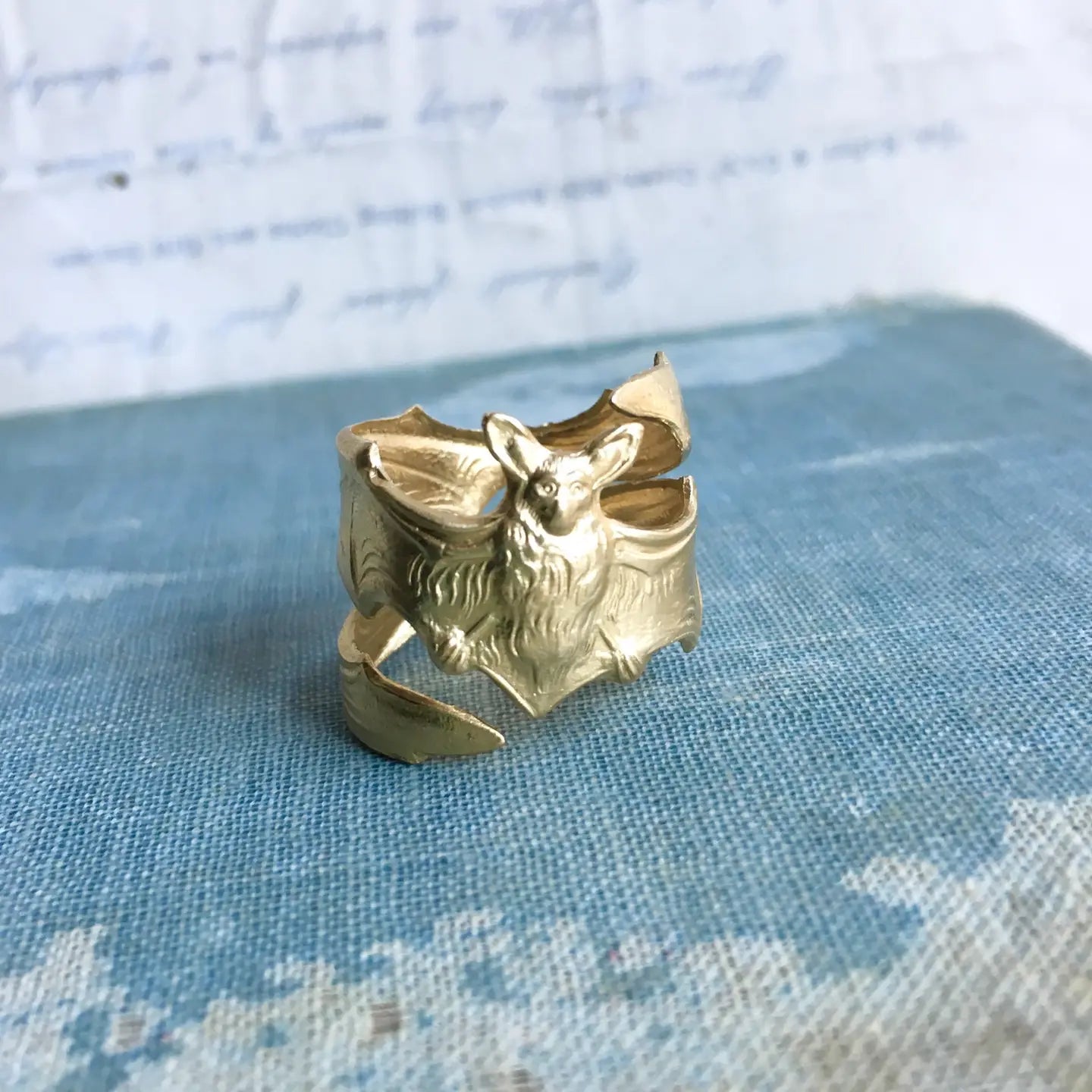 Bat Wrap Ring