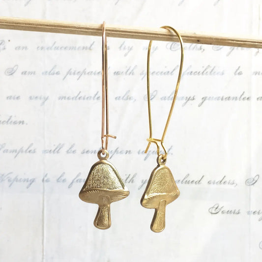Mushroom Earrings