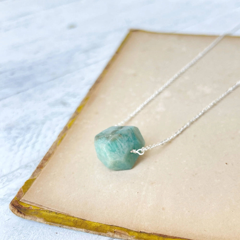 Silver Nugget Necklace