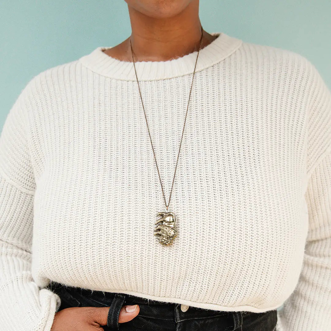 Buffalo Knife Necklace